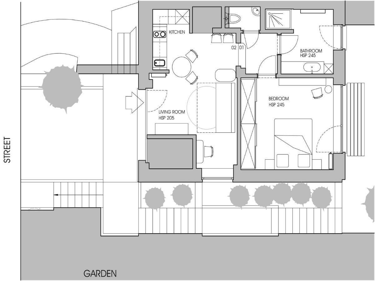 Gite Au26 Cote Jardin-Cote Cour เลียจ ภายนอก รูปภาพ